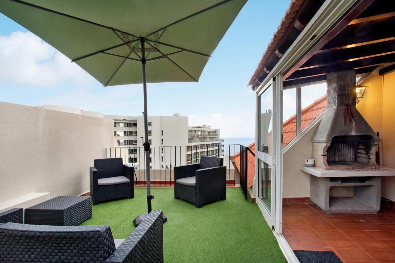 Penthouse Vista Mar Appartement Funchal  Buitenkant foto