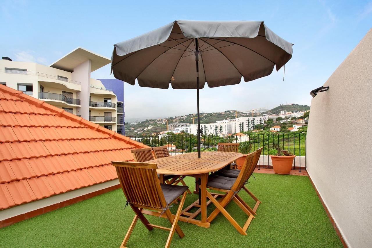 Penthouse Vista Mar Appartement Funchal  Buitenkant foto
